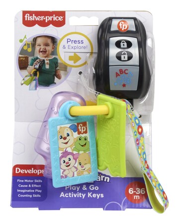 Fisher Price Play & Go Activity Keys