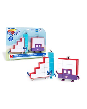 Numberblocks Friends Fifteen and Sixteen