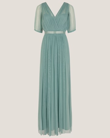 Monsoon Ellie Sheer Sleeve Maxi Dress