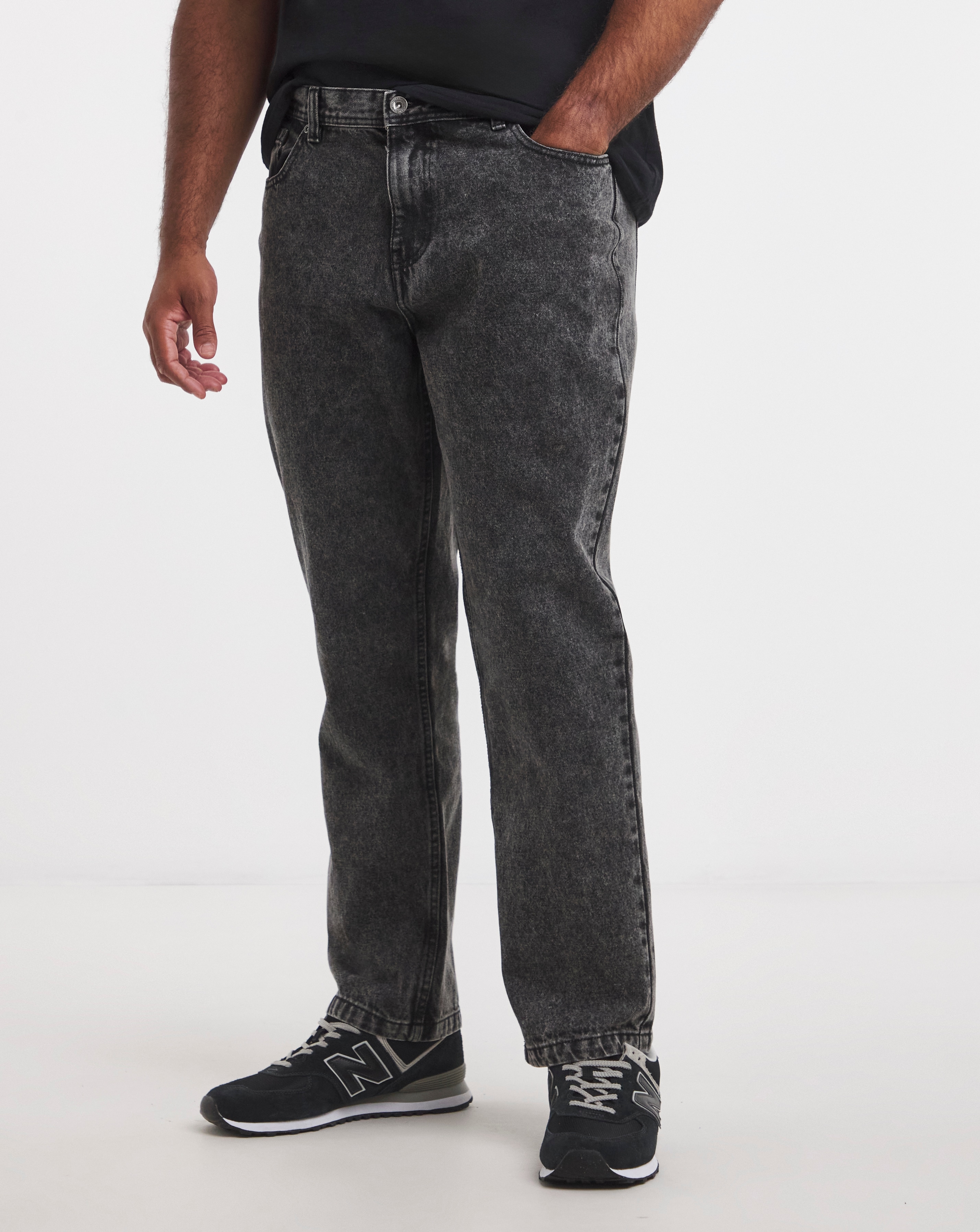 100% Cotton Straight Fit Jean