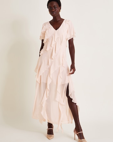 Monsoon Renata Ruffle Maxi Dress