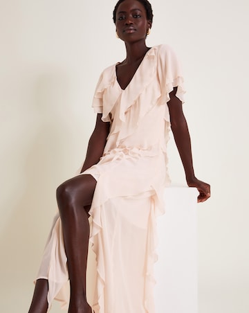 Monsoon Renata Ruffle Maxi Dress