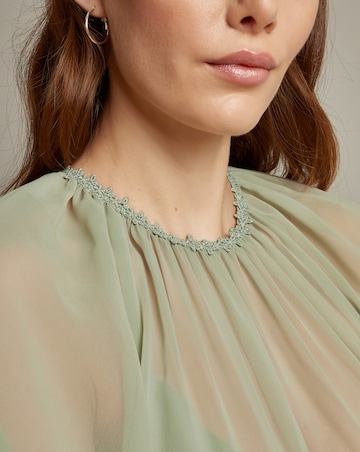 Monsoon Mona Angel Sleeve Maxi Dress