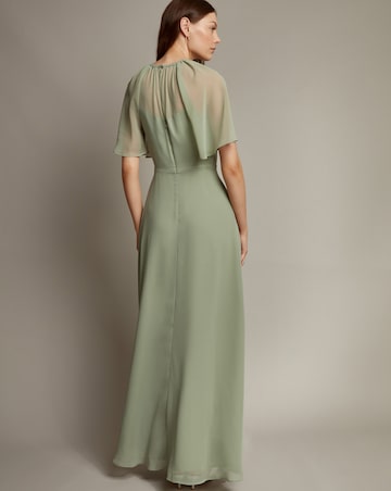 Monsoon Mona Angel Sleeve Maxi Dress