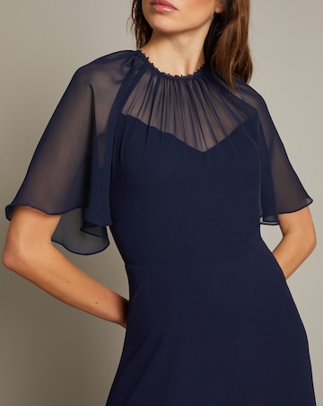 Monsoon Mona Angel Sleeve Maxi Dress