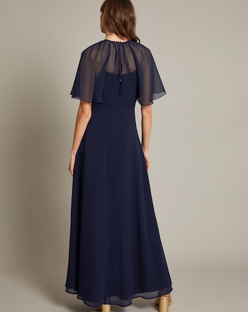 Monsoon Mona Angel Sleeve Maxi Dress