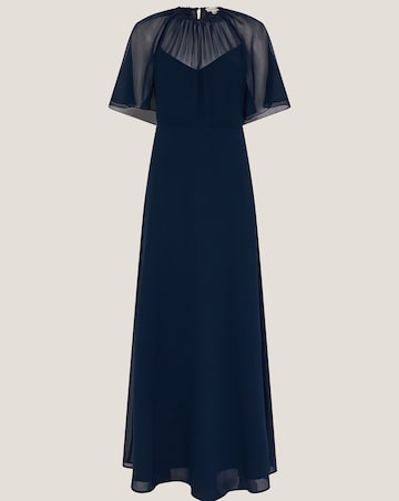 Monsoon Mona Angel Sleeve Maxi Dress