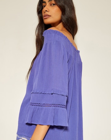 Monsoon Ava Off-The-Shoulder Smock Top