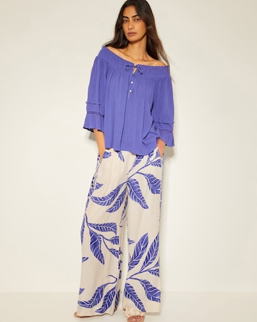Monsoon Ava Off-The-Shoulder Smock Top