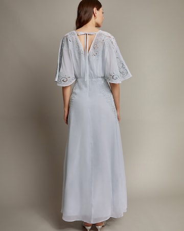 Monsoon Tatiana Angel Sleeve Embellished Maxi Dress