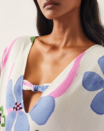 Monsoon Fiona Maxi Print Kaftan