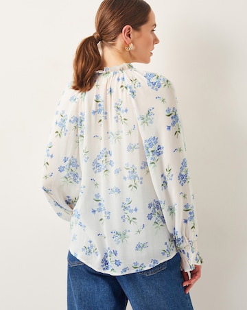 Monsoon Sarah Sheer Floral Blouse