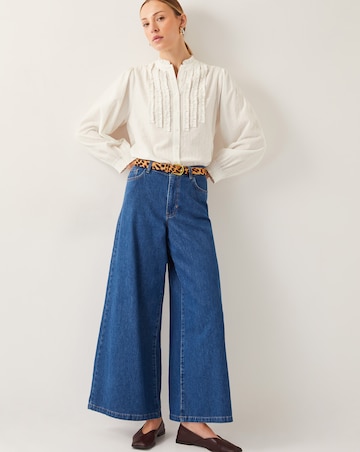 Monsoon Chiara Frill Cotton Blouse