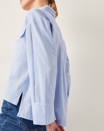 Monsoon Lilah Cropped Utility Shirt