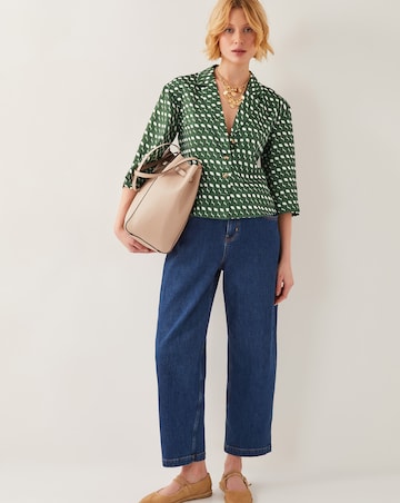 Monsoon Maren Geometric Print Shirt