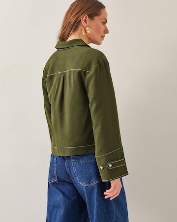 Monsoon Katya Contrast Cargo Shirt