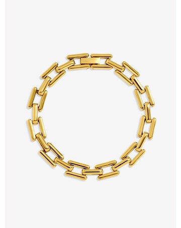 Jon Richard Gold Plated Link Stainless Steel Bracelet