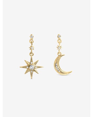 Inicio Gold Mismatch Celestial Earrings