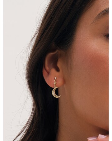 Inicio Gold Mismatch Celestial Earrings