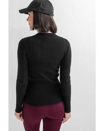 Pour Moi The Go To Comfy Zip Front Jumper