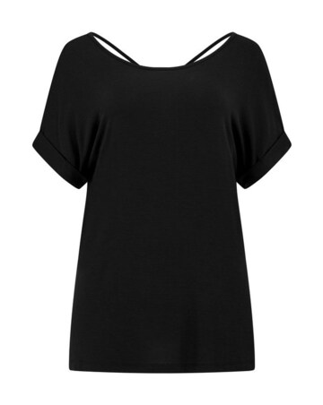 Pour Moi Energy Cross Back Short Sleeve Yoga Top