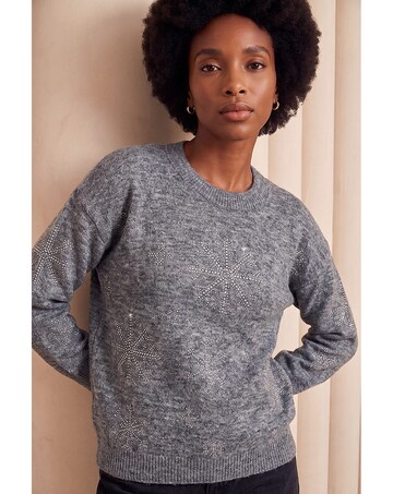 Roman Sparkle Snowflake Jumper