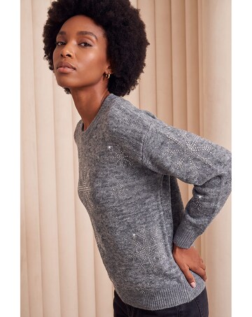 Roman Sparkle Snowflake Jumper