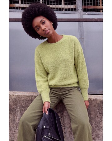Roman Fluffy Crew Knit Jumper