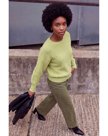 Roman Fluffy Crew Knit Jumper