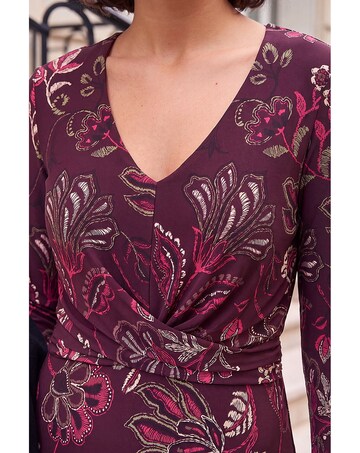 Roman Floral Leaf Cross Dress