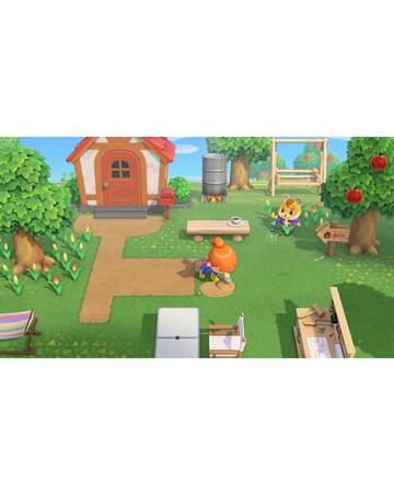Nintendo Switch Neon 1.1 + Animal Crossing New Horizons Bundle