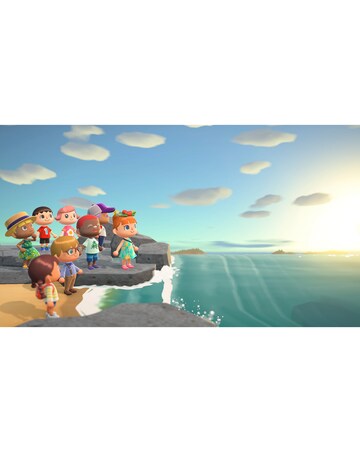 Nintendo Switch Neon 1.1 + Animal Crossing New Horizons Bundle