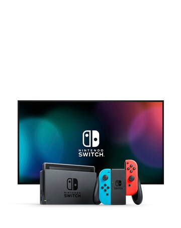 Nintendo Switch Neon 1.1 + Animal Crossing New Horizons Bundle