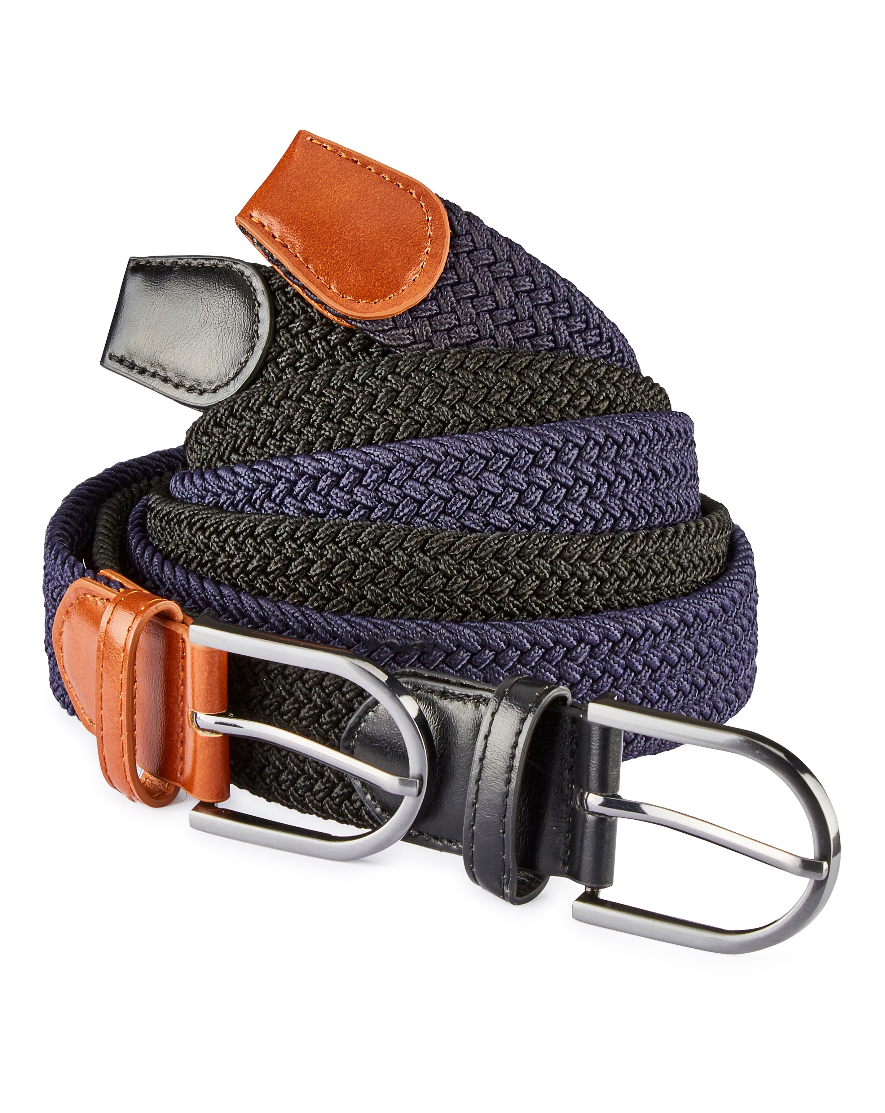 Pack of 2 Canvas Belts