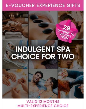 Activity Superstore Indulgent Spa Choice for Two