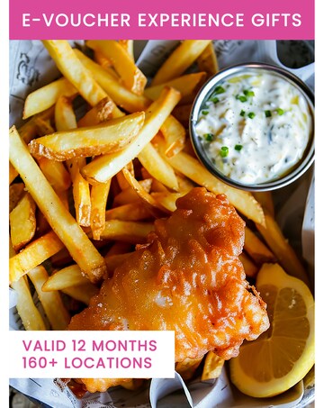Activity Superstore Classic Pub Fish & Chips for Two
