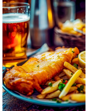 Activity Superstore Classic Pub Fish & Chips for Two