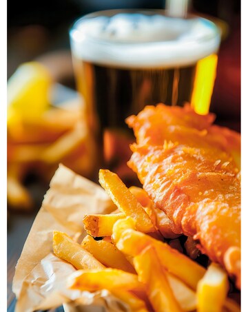 Activity Superstore Classic Pub Fish & Chips for Two