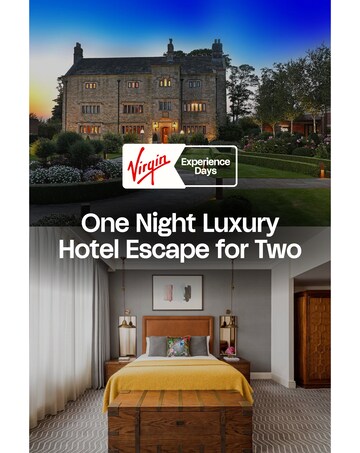 One Night Luxury Hotel Escape for Two E-Voucher - 22 Experiences to Choose From