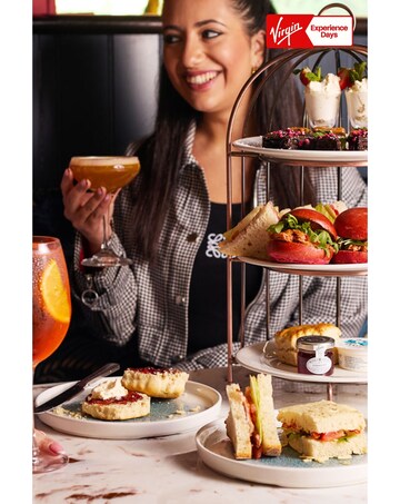 Slug & Lettuce Afternoon Tea with Drink for 2 E-Voucher - 54 Locations