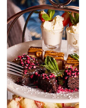 Slug & Lettuce Afternoon Tea with Drink for 2 E-Voucher - 54 Locations
