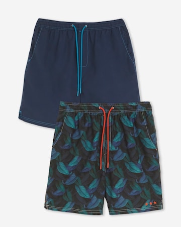 Joe Browns 2 Pack Swim Shorts