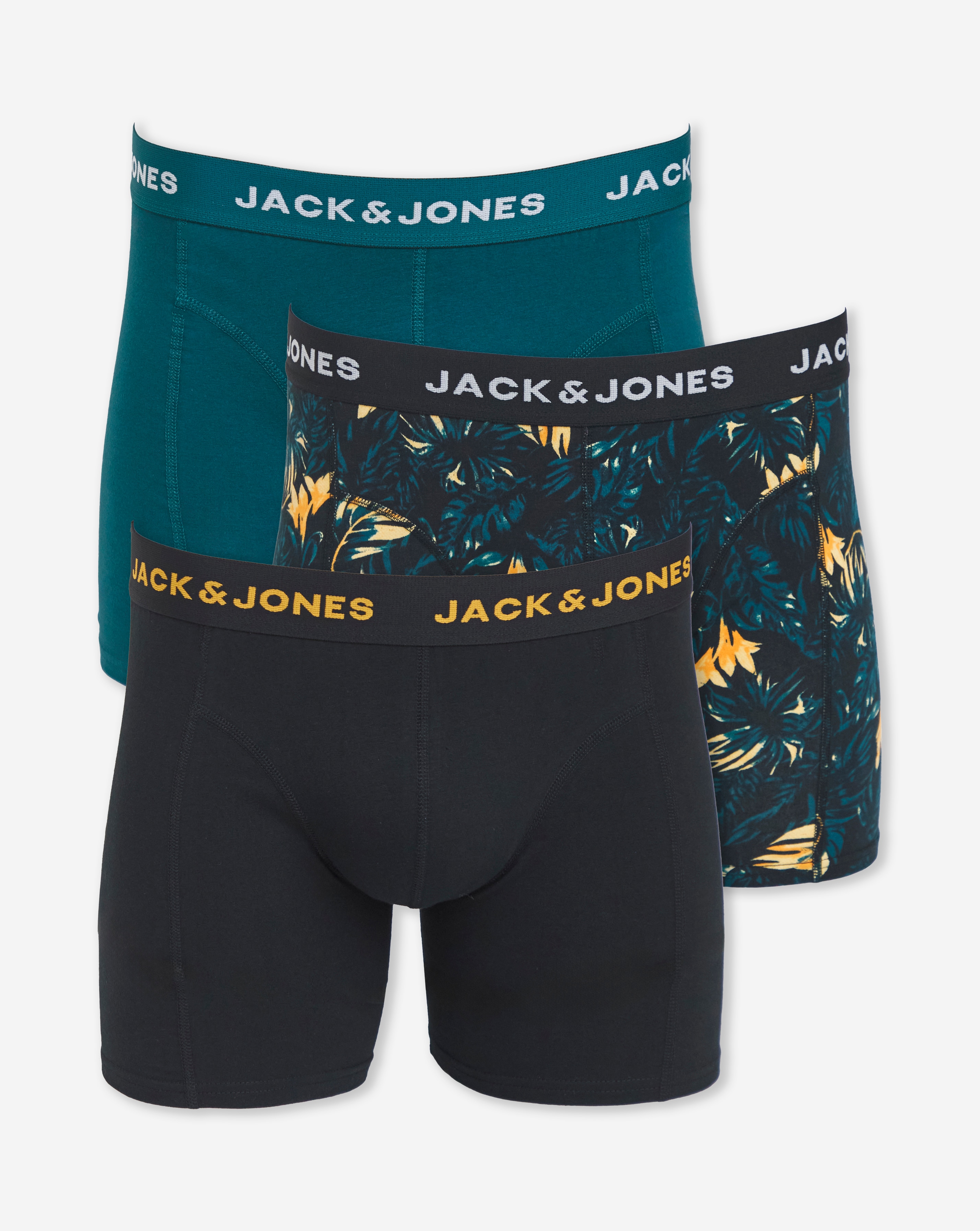 Jack & Jones Tyler Trunks 3 Pack - Multi