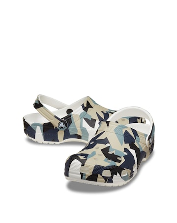 Crocs Geo Camo Clog - Grey/Multi