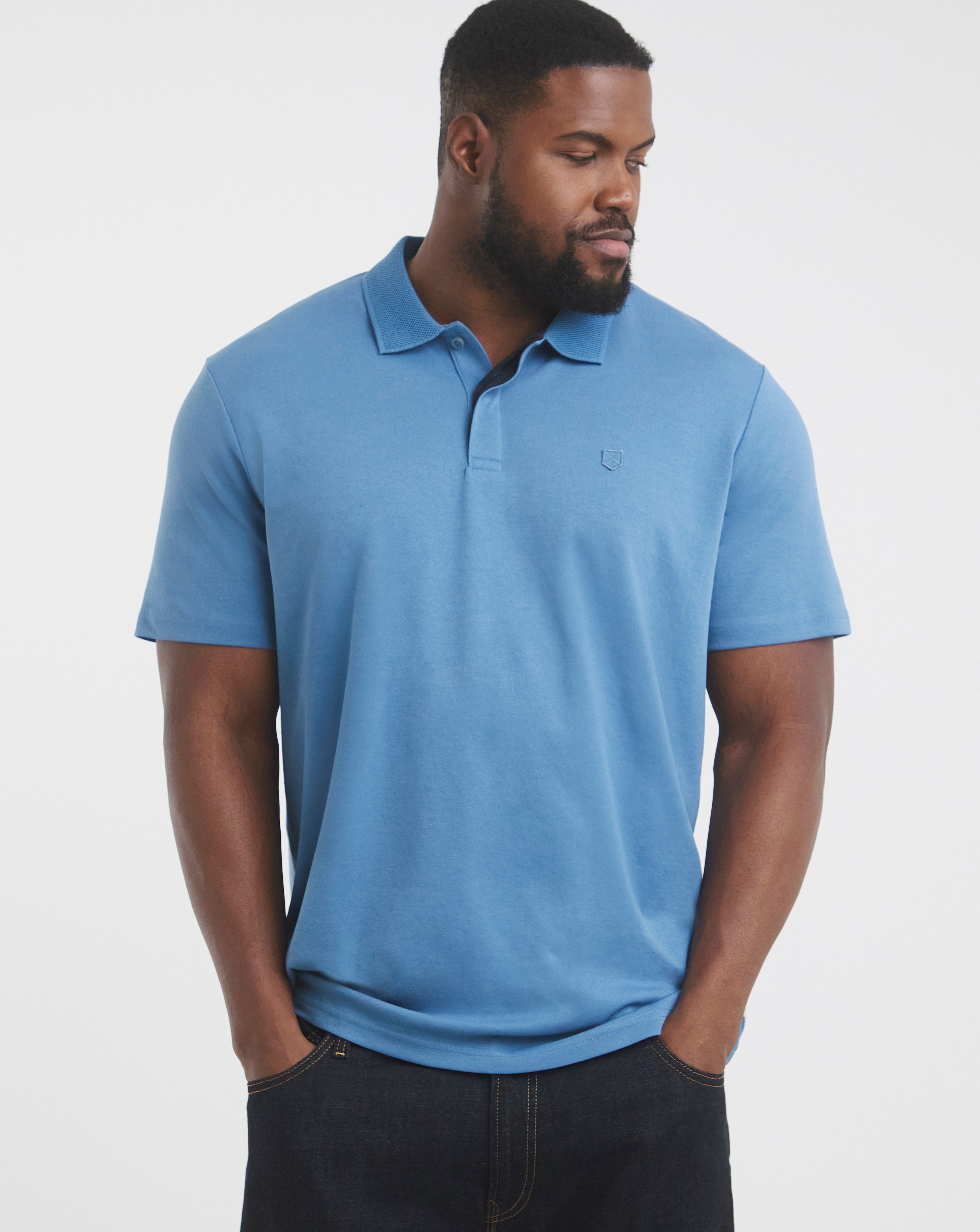 Jack & Jones Premium Crodney Polo - Blue