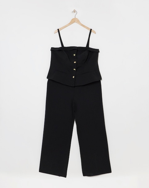 Black Tailored Jumpsuit