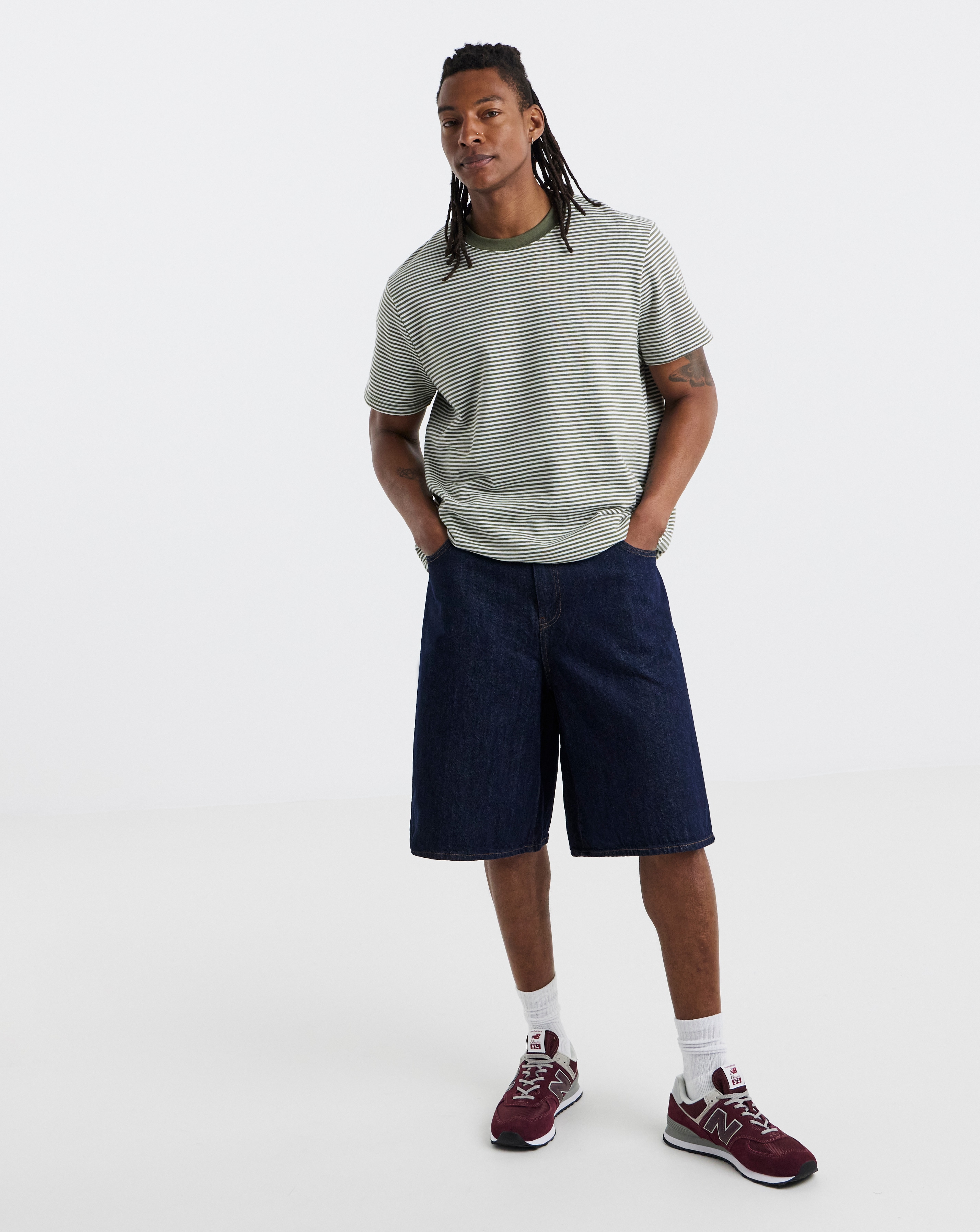 Only & Sons Carl Loose Denim Shorts