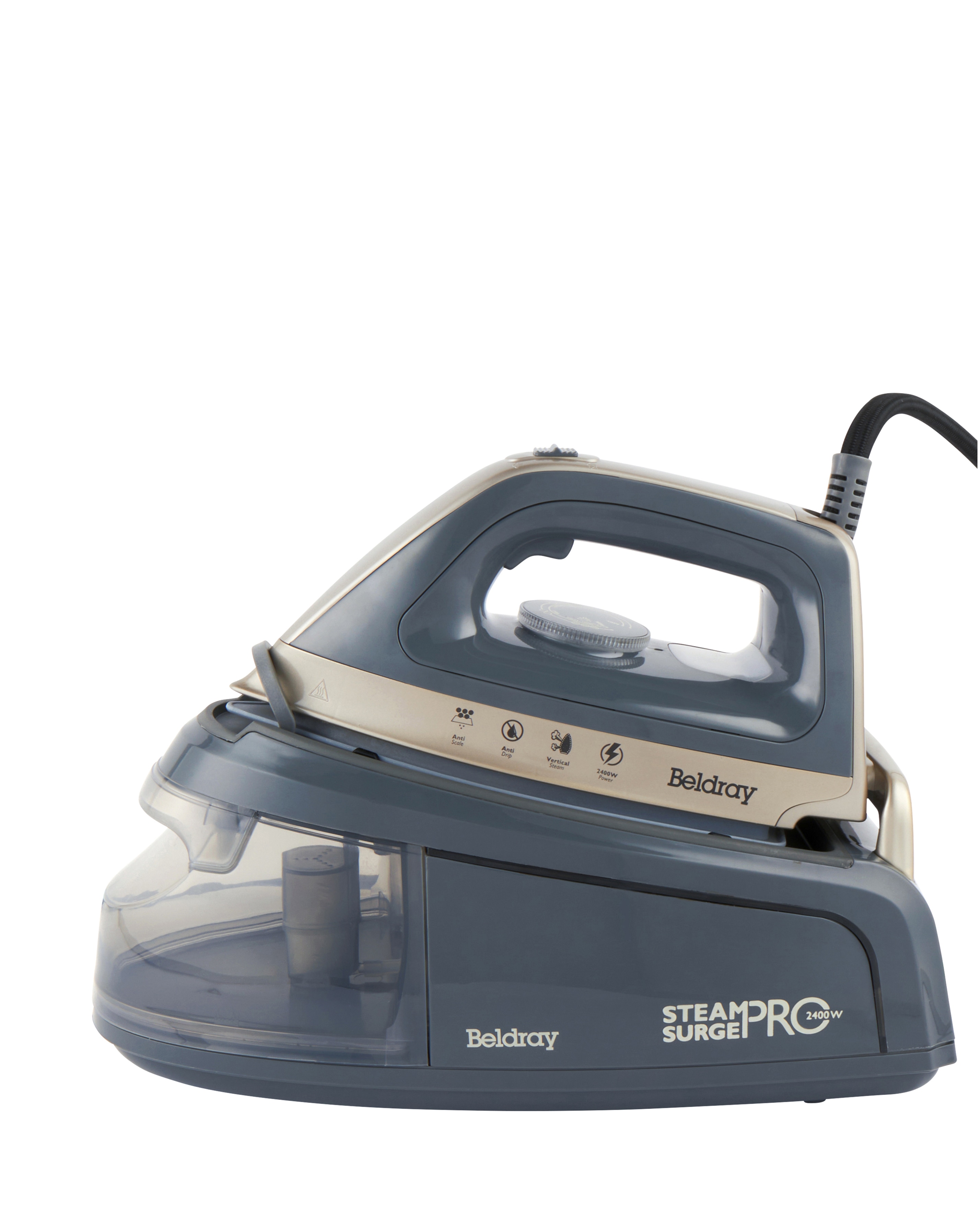 Beldray Steam Surge Pro- 2400W Titanium