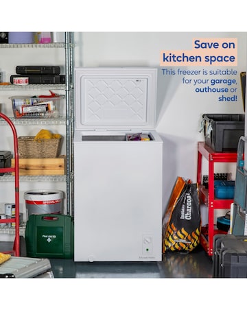 Russell Hobbs RH99CF0E1W 99L Chest Freezer White + Install