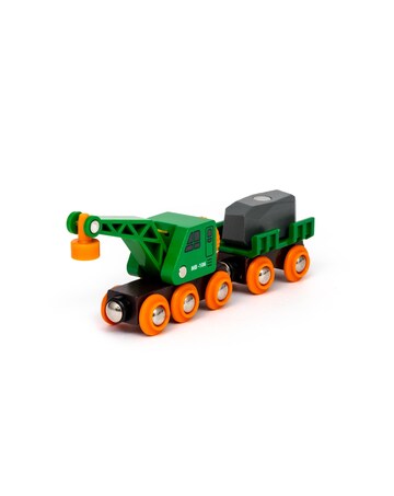 Brio Clever Crane Wagon